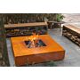 FORNO Mesa de fuego Acero Corten (Ø120)