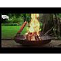 Cuenco de fuego BonFeu Ø 120 cm acero corten