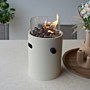 Chimenea de mesa Lumi Steel beige Happy Cocooning