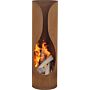 GardenMaxX Masaya Corten chimenea exterior