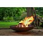 MOODZ Cuenco de Fuego de Acero Inoxidable Ø 60 cm