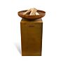 MOODZ Pedestal Acero Corten 45x45x80 cm