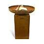 MOODZ Pedestal Acero Corten 45x45x80 cm