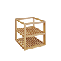 OFYR Storage Insert Pro Teak Wood