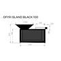 OFYR Island Negro 100 Ceramic Dark Grey