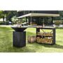 OFYR Almacenamiento de madera Dressoir Negro
