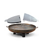 BonFeu Cuenco de Fuego BonBowl Plus acero corten Ø60 cm