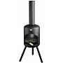 BonFeu BonSelo Chimenea Exterior Negra