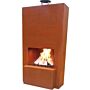 GardenMaxX Pinacate Corten chimenea exterior
