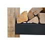 Quoco Wood Storage Cremagliera Gris Oscuro (3 tamaños)