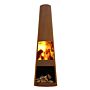 GardenMaxX Rengo XL Corten chimenea exterior