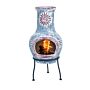 La Hacienda Swirl Small Chimenea mexicana