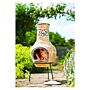 Redfire Soledad Chimenea mexicana de jardín