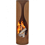 GardenMaxX Masaya Corten chimenea exterior