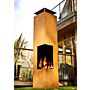 GardenMaxX Tacora Corten chimenea exterior