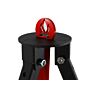 CookKing Trípode 160 cm con Parrilla de Acero Inoxidable 50 cm