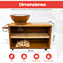 HEAT Trolle Cocina Exterior Óxido