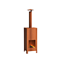 FORNO Chimenea de Jardín Carpa Cortenstaal
