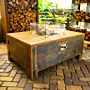 FORNO Mesa de fuego Brann Acero Corten