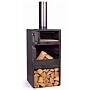 CookKing Chimenea de Jardín Vento con Horno
