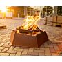 FORNO Cuenco de Fuego Forma Acero Corten