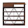 OFYR Almacenamiento de madera 200 Corten