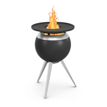 Brasero sin humo MOON 45 con plancha höfats