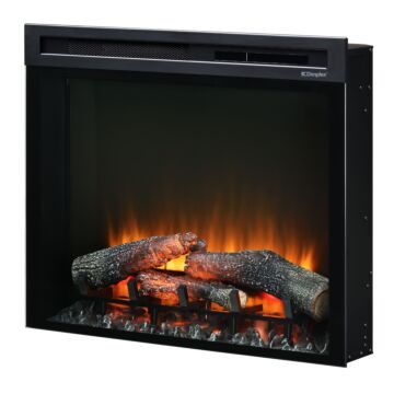 Dimplex XHD28 chimenea decorativa con imagen de fuego naranja
