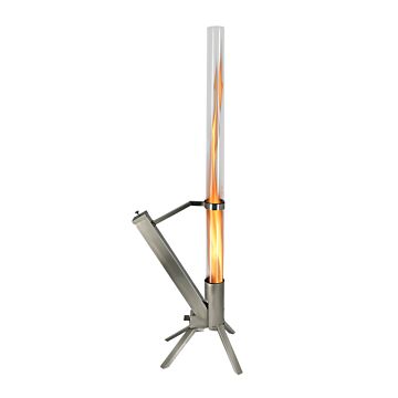 Green Flame Lounge Pellet Chimenea de Acero Inoxidable