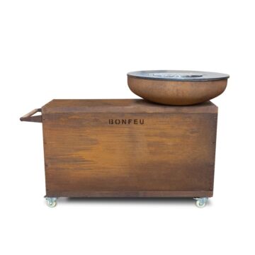 BonFeu BonBiza Island corten foto producto
