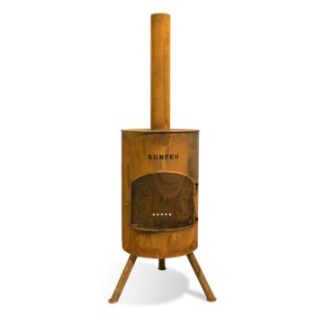 BonFeu BonTon 40 chimenea exterior óxido producto foto
