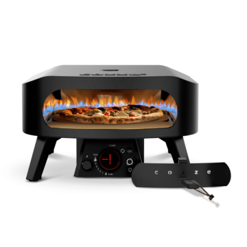 Horno de pizza de gas Classic ROTATE Black 13" Cozze