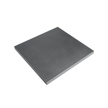 Tapa para mesa Cocoon cuadrada pequeña antracita