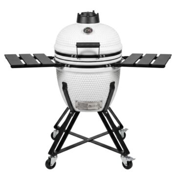Barbacoa kamado Fyregg 18 blanca HEAT Premium