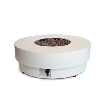 Mesa brasero Estate Round 105 beige Happy Cocooning