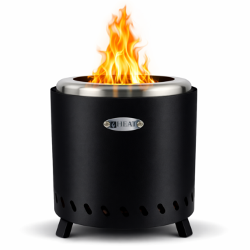 Pozo de fuego sin humo HEAT Rokfri mediano