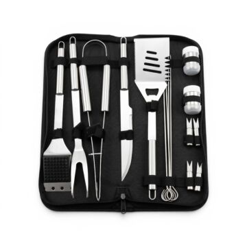 Utensilios barbacoa Enkel 17 piezas HEAT