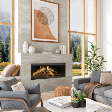 Chimenea eléctrica de atmósfera Kalfire E-one 130 Imagen de la atmósfera
