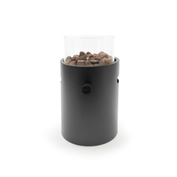 Chimenea de mesa Lumi Steel negro Happy Cocooning