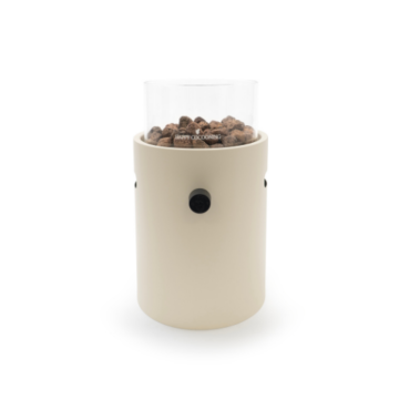Chimenea de mesa Lumi Steel beige Happy Cocooning