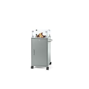 Happy Cocooning Cocoon Move Chimenea exterior Gris