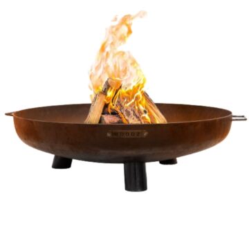 MOODZ Cuenco de Fuego Feet & Handle Acero corten Ø 100 cm