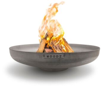 MOODZ Cuenco de Fuego de Acero Inoxidable Ø 60 cm