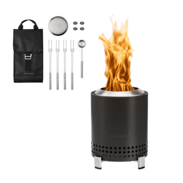 Pack ahorro Solo Stove Mesa XL negro + paquete de accesorios