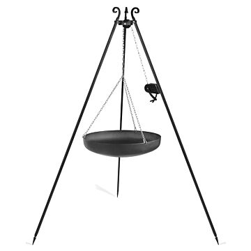 CookKing Trípode 180 cm con Wok 60 cm + Polea CookKing Trípode 180 cm con Wok 60 cm + Polea