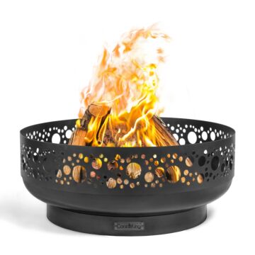 CookKing cuenco de fuego Boston foto de producto con fuego
