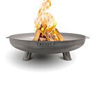MOODZ Cuenco de Fuego Feet & Handle de Acero Inoxidable Ø 60 cm