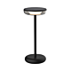 ZOLUNA Lámpara Solar de Mesa Bobbie Negro