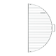 BonFeu BonGrill ½ para cuenco de fuego Ø60