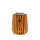 Happy Cocooning chimenea de mesa Lumi Lagune madera de teca